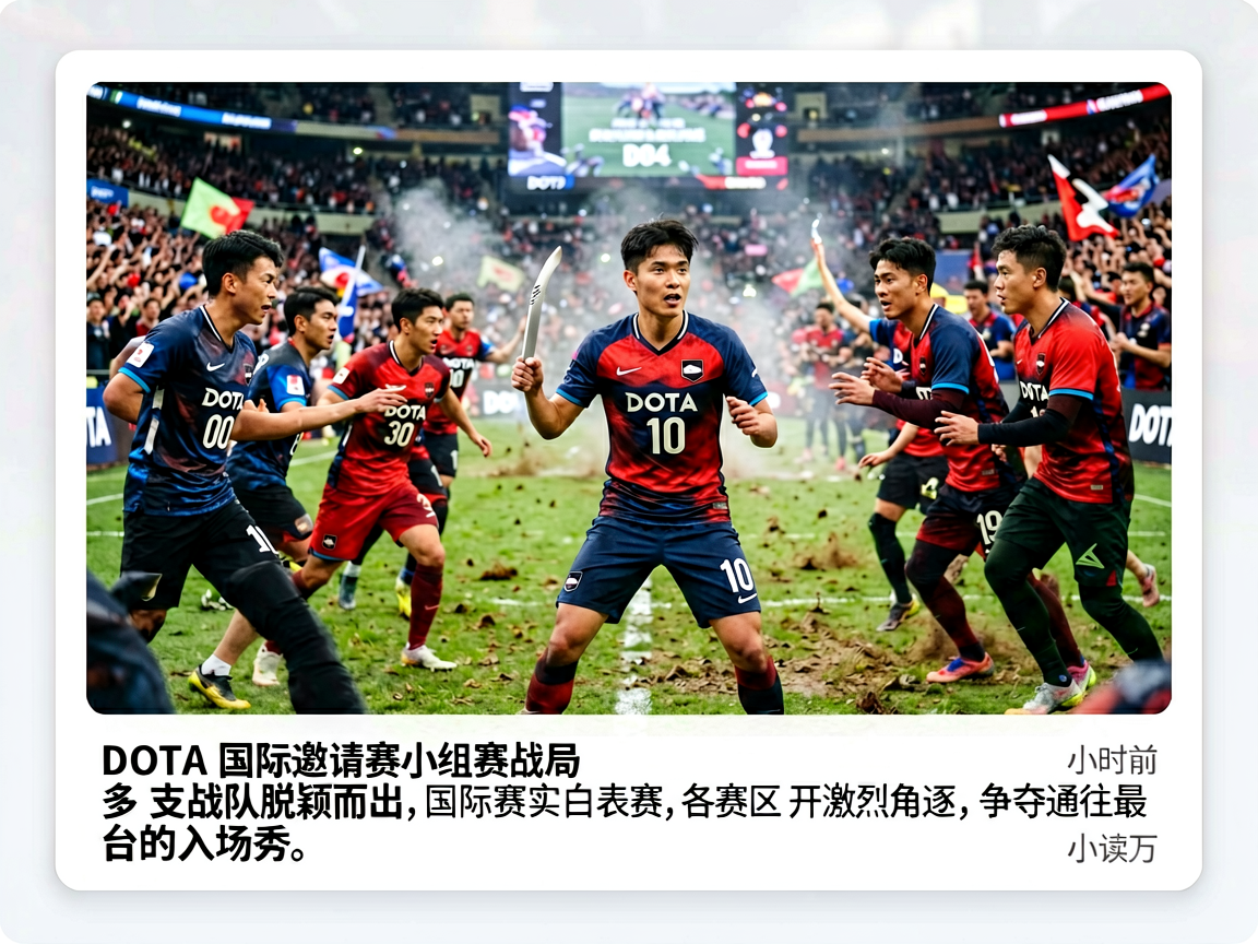 DOTA2国际邀请赛小组赛战况